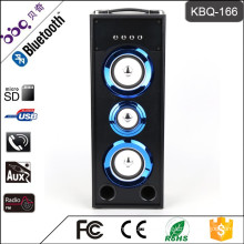 BBQ KBQ-166 25W 3000mAh 2016 Hot Selling Wireless Tower Home Theater Speaker